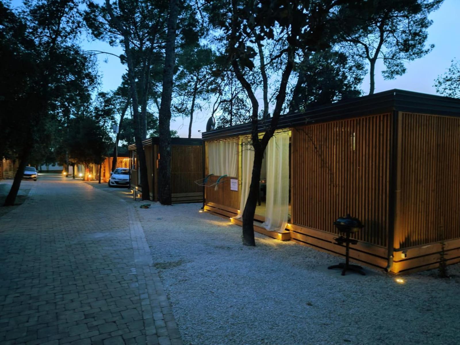 Mobile Home Kala Biograd Na Moru Bagian luar foto