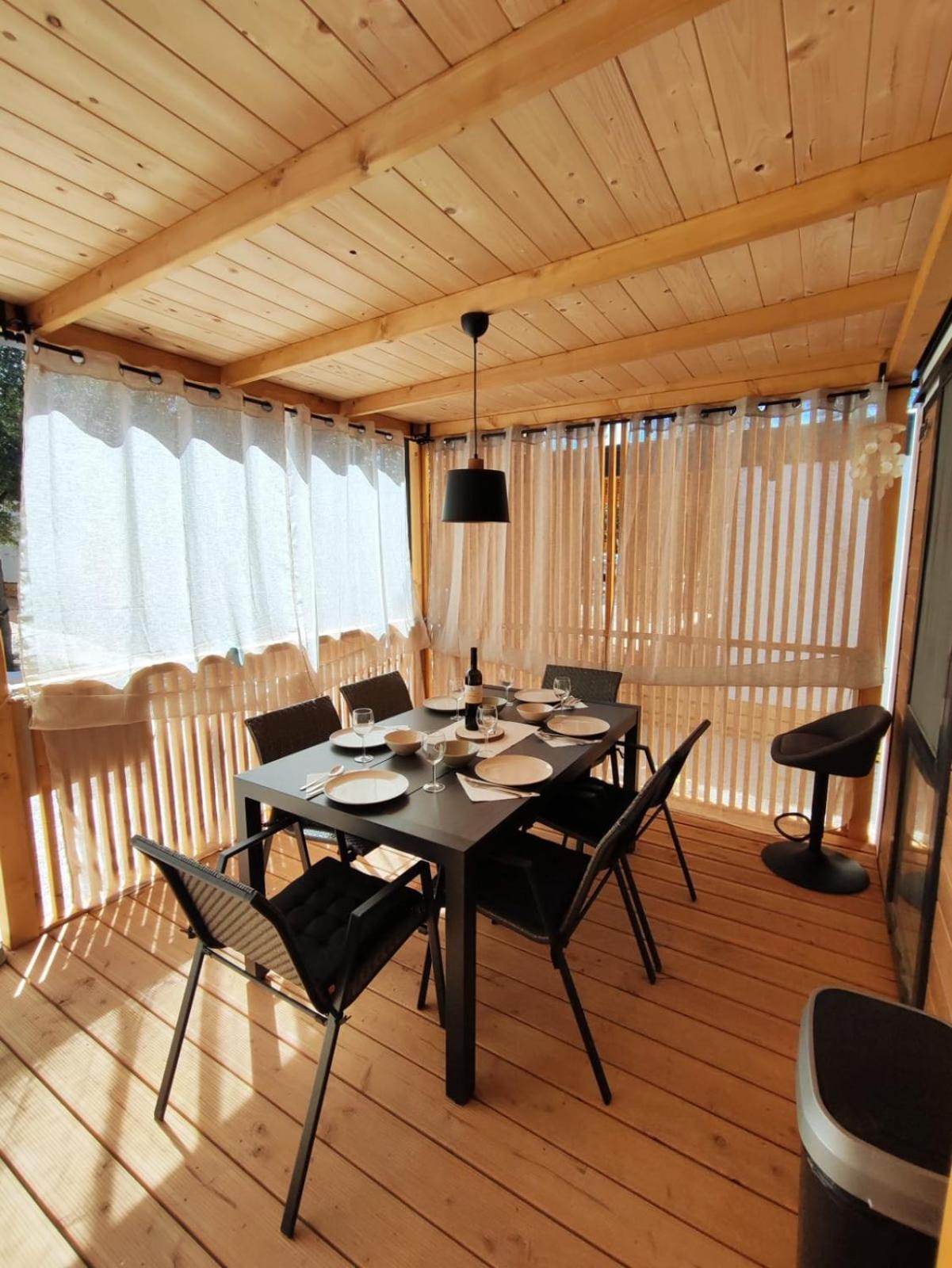 Mobile Home Kala Biograd Na Moru Bagian luar foto